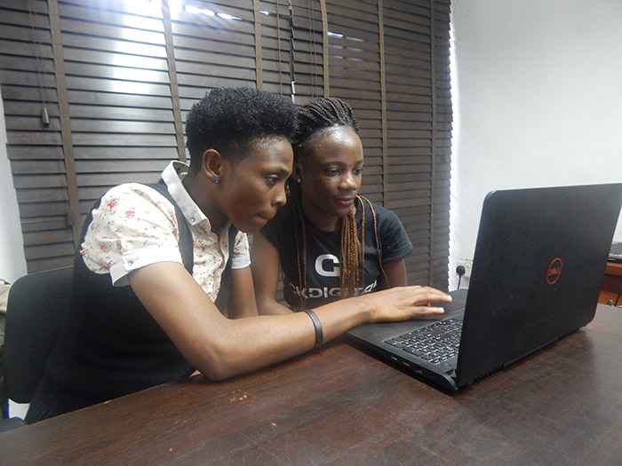 Seun Quadri and Comfort Idiong