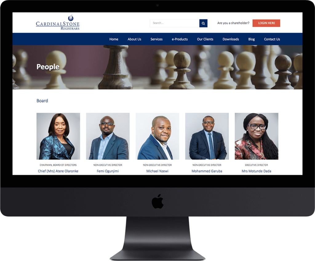 Website Design For Cardinalstone Registrars Ckdigital