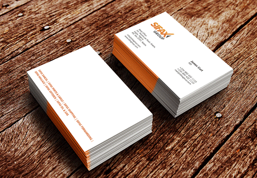 SIFAX Branding – Business Card Design