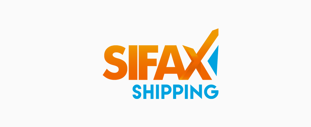 SIFAX Shipping Logo Design Agency